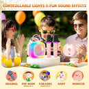 Mini Karaoke Machine for Kids Adults: Portable Karaoke Machine with 2 Wireless Mics for Home Party - Singing Karaoke Speaker Toy Gift for Girls Boys Ages 4 5 6 7 8 9 10 11 12+ Years Old Birthday by TinyTreasures Baby Boutique