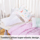 NTBAY 2 Pack Cotton Down Alternative 13x18 Pillows, Machine Washable - Soft and Breathable Travel Small Pillows for Sleeping, Ideal for Daycare, Crib, Cot by TinyTreasures Baby Boutique