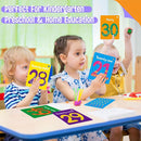 51 PCS Number Flashcards, 0-50 Double Sided Printed Cards with 2 Reclosable Rings, Learn Numbers, Learn to Count-Fun Learning and Educational Flashcards Learning Tool for Kids, Preschoolers, Toddlers by TinyTreasures Baby Boutique