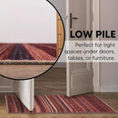 Keen Home Design 2x3 Rug - Machine Washable Entry Rug with Non-Slip Backing, Ideal for Enteryway, Kitchen, Bathroom, Laundry Room - Vintage, Easy Clean, Durable, Low Pile Rug - (2' x 3') by CozyNest Decor