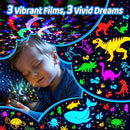 COOLNIGHT Night Light for Kids, 93 Lighting+3 Films Kids Night Light Projector, Remote+Dimmable Star Projector, 360°Slient Glow in The Dark Stars for Ceiling, Gift for 3-8 by TinyTreasures Baby Boutique