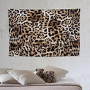 HZOHNAGO Leopard Print Tapestry Nature Wildlife Vintage Cheetah Fur Spot Animal Skin Wild Animals Spots Printed Wall Tapestry Painting Wall Hanging for Bedroom Living Room Dorm 60" W x 40" H by CozyNest Decor
