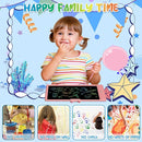 10 Inch LCD Writing Tablet for Kids 4 Pack Reusable Drawing Pad Colorful Toddler Writing Board Electronic Drawing Tablet Educational and Learning Toys for 3-8 Years Old Boys Girls by TinyTreasures Baby Boutique