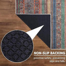 Keen Home Design 2x7 Rug - Machine Washable Runner Rug with Non-Slip Backing, Ideal for Hallway, Entryway, Kitchen, Laundry Room - Vintage, Easy Clean, Durable, Low Pile Rug - (2'6" x 7') by CozyNest Decor