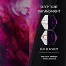 Galaxy Blackout Curtains - Space Design, 100% Blackout, 2 Panels, Each W52×L63, Thermal Insulated Curtains for Bedroom, Noise Reducing & Energy Efficient, Keeping Your Decor Looking Fresh and Vibrant by TinyTreasures Baby Boutique