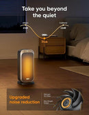 Dreo Space Heaters for Indoor Use, 1500W Portable Electric Heater with Remote and Thermostat, PTC Ceramic, Safety Heat with 70° Oscillation for Bedroom Office Home, Quiet, 12H Timer by CozyNest Decor