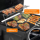 Built In Charcoal Grill, BBQ Grill with Oversize Cooking Area, Outdoor Cooking Grill with Charcoal Trays for Outdoor Backyard Camping Picnics, Patio and Parties by GreenHaven Gardens