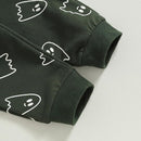 0-4T Toddler Boy Girl Halloween Outfit Fall Clothes Ghost Long Sleeve Sweatshirt Top Pants Baby Halloween Clothes by TinyTreasures Baby Boutique