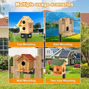 2 Pack 80 Inch Adjustable Bird Feeder Pole,Bird House Pole Suitable for Feeders & Birdhouse,Weather Station,Heavy-Duty Rustproof Design,Enhance Outdoor Decor & Birdwatching Experience by GreenHaven Gardens