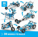 Engino Creative Engineering Toys, 30 Multi Model Set for Kids 7+, Bulding Toys, Creative STEM Kit, STEM Projects for Young Inventors, Gift for Boys & Girls by TinyTreasures Baby Boutique