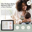 Little Hippo Baby Footprint Kit & Keepsake | Baby Handprint Kit | Baby Hand and Footprint Kit for Infant Gift, New Mom Gift (Black, Standard) by TinyTreasures Baby Boutique