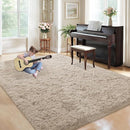 5x7 Area Rug for Living Room: Fluffy Shag Soft Washable Rugs Fuzzy Plush Indoor Carpet for Bedroom Nursery Playroom Dorm Kids Girls Boys Room (Camel, 5'x7') by TinyTreasures Baby Boutique