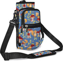 25/32/40/64oz Water Bottle Bag Holder Carrier-Insulated Crossbody Sling Case Sleeve with Strap & Pockets for Men Women Gym Cycling Travel Walking Hiking Camping by TinyTreasures Baby Boutique