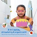 Childs Farm, Kids 3 in 1 Swim, Strawberry and Organic Mint, Body Wash, Shampoo and Conditioner, Suitable for Dry, Sensitive and Eczema-Prone Skin, 8.4 Fl Oz by TinyTreasures Baby Boutique