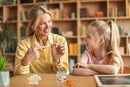 , a Unique 4 in A Row Game, 3D Strategy Board Game for Critical Thinking. The Classic Grid Game in a Sleek Acrylic Cube. Superbly Designed Wooden Cubes. Tactical Game Play for All Ages by TinyTreasures Baby Boutique