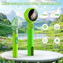 2 in 1 Kids Microscope with Bug Catcher,HD 500X Digital Microscope for Kids with 2" Screen,Photo and Video,STEM Educational Science Kit Learning Toys for Age 3-12 Girls & Boys Birthday Gifts (Green) by TinyTreasures Baby Boutique