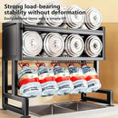 Home Furnishing Over The Sink Dish Drainer Drying Rack 3 Tier Over Sink Dish Rack for,oversink Dish Dry Rack,Space Saving Dish Drying Rack,Kitchen Sink Organizer countertop(Black,65cm/25.6in) by CozyNest Decor