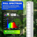 Barrina T5 Grow Lights, 5000K Full Spectrum Plant Growing Lights, 2ft 80W (8 x 10W, 500W Equivalent), LED Grow Light Bulbs, Plant Lights for Indoor Plants, Greenhouse, Plug and Play, 8-Pack by GreenHaven Gardens