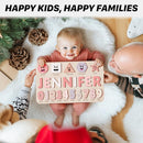 Puzzles for Toddlers Boy and Girl, Personalized Name Puzzle, 12 Month Toy, Gifts for 0 1 2 3 Years Old, Baby Gifts, Baby Shower, Christmas, NewBaby Gift, 0 3 6 9 12 18 24 36 Months by TinyTreasures Baby Boutique