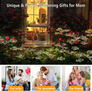 Solar Garden Light 4 Pack Twinkling Solar Firework Lights with 2 Modes 240LED, Solar-Powered Outdoor Waterproof for Outside Yard Pathway Garden Decor, Gardening Gifts for Women Mothers Day, Warm by GreenHaven Gardens
