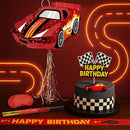 WERNNSAI Race Car Piñata - Race Car Birthday Decorations Truck Car Pinata Bundle with Blindfold and Bat Monster Truck Party Favors for Kids Boys Exciting Party Games Supplies by TinyTreasures Baby Boutique