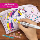 Imagimake Princess Craft Kit | 10 Mess-Free DIY Activities | Bracelet Making Kit, Unicorn Pouch, Butterfly Wands & Photo Frame | Girls Toys Age 6-8 | 5,6,7,8,9,10,11,12 Year Old Girl Birthday Gifts by TinyTreasures Baby Boutique