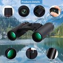 Compact 30x60 Binoculars for Adults,Suitable for Adults and Children Bird Watching Travel Sightseeing, Waterproof Lightweight Small Binoculars, with Clear Low-Light Vision by TinyTreasures Baby Boutique