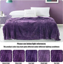 GONAAP Fuzzy Faux Fur Throw Blanket Queen Size Purple Super Soft Cozy Plush Fuzzy Shaggy Blanket for Couch Sofa Bed (Purple, Queen(90"x90")) by CozyNest Decor