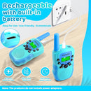 Vvinca Toys for Ages 5-7 Boys Girls, Rechargeable Walkie Talkies for Kids Long Range 22 CH 2 Way Kids Walkie Talkie with Flashlight for Camping Hiking Indoor Outdoor 3 4 5 6-12 Birthday by TinyTreasures Baby Boutique