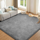 Baby Play Mat 1.2" Thick Memory Foam Nursery Rug Area Rug, 9’2” X 6’7” Yoga Mat Playmat Crawling Mat for Baby,Toddlers, Infants, Kids,Floor Mat Tatami Mat for Living Room with Non-Slip(Grey) by TinyTreasures Baby Boutique