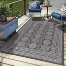 Keen Home Design Terrace Outdoor Area Rug - 9x12 Washable Indoor/Outdoor Rug for Patio, Kitchen, Balcony, Beach, Garden, Deck and Porch, Size: 8'10"x12' by CozyNest Decor