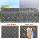 Vixzen 100 Gallon Waterproof Deck Box – Outdoor Storage Organizer for Patio & Garden,Black Pattern by CozyNest Decor