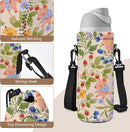 AUPET Water Bottle Bag Carrier,24oz/32oz Insulated Neoprene bottle Sling Holder Case Pouch Cover for 1000ML/750ML Bottles with Shoulder Strap for walking by TinyTreasures Baby Boutique