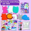 EZCRA Unicorn Sewing Kit for Kids - 8-in-1 Kids Sewing Kit - Easy to Do Craft Kits for Ages 4-8 - Sewing Crafts - Extra Felt Stickers for Decoration - No Mess with Full Instructions by TinyTreasures Baby Boutique