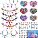 AIPRIDY Charm Bracelet Making Kit,Unicorn Mermaid Crafts Gifts Set Can Inspires Imagination and Creativity,Jewelry Making Kit Perfect Gifts for Girls 5-12 Years Old (125 Pieces) by TinyTreasures Baby Boutique