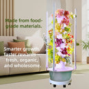 Hydroponic Growing System Kit with LED Grow Lights, Vertical Hydroponic Tower, Indoor Herb Garden, 32 Planting Pods,Lettuce Growing Garden by GreenHaven Gardens