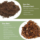 Aroid Plant Potting Soil Mix (8 Quarts), for Pothos Devil's Ivy, ZZ Plant, Chinese Evergreen, Dumb Cane, Philodendron, Syngonium, Alocasia, Colocasia Etc. by GreenHaven Gardens