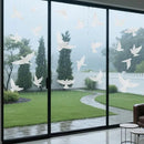 9 Sheets Bird Window Clings, Protect and Save Bird Strikes Window Stickers, Glass Door Stickers Decals, Stop Birds Flying into Windows Accessories Home Decorations by CozyNest Decor