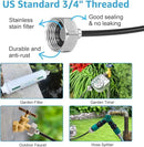 Bonviee Misters for Outside Patio - 59FT Misting Cooling System with 20 Brass Nozzles and 3/4" Adapter, 18M DIY Outdoor Misters Kit for Garden, Greenhouse, and Patio Cooling by GreenHaven Gardens