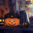 Crochetta Crochet Kit for Beginners, Halloween Decorations, Pumpkin Spider Bat Crochet Animal Kit for Adults and Kids with Step-by-Step Video Tutorials, DIY Knitting(40%+ Yarn) by TinyTreasures Baby Boutique