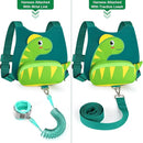 Accmor Toddler Harness Leash with Anti Lost Wrist Link, Cute Dinosaur Harnesses Walking Wrist Leashes for Kids, Children Restraints Hand Straps Belt Tether to Keep Baby Boys Girls Close (Turquoise) by TinyTreasures Baby Boutique