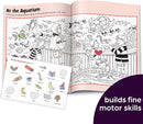 Highlights Hidden Pictures Sticker Fun for Kids Ages 3-6, 4-Pack, 64 Pages of Seek and Find Sticker Activities, Books Double as Coloring Books, 480+ Stickers, Volume 1 by TinyTreasures Baby Boutique