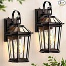 VIANIS 2-Pack Oil Rubbed Bronze Outdoor Lights Wall Mount, Dusk to Dawn Wall Lights for House Outside, Aluminium Modern Porch Lights Sconce, Exterior Wall Lantern Fixture with Waterproof, Anti-Rust by GreenHaven Gardens