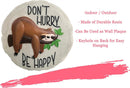Spoontiques - Garden Décor -Sloth Stepping Stone - Decorative Stone for Garden by GreenHaven Gardens