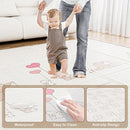 Baby Play Mat, 59x59 Inch Foldable Play Mats for Babies and Toddlers, Waterproof & Anti-Slip Reversible Portable Baby Floor Crawling Mat Foam Playmat for Tummy Time by TinyTreasures Baby Boutique