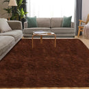 Luxury Area Rug, 6x9 Rugs for Living Room, Ultra Soft Rugs for Bedroom, Non-Slip Indoor Carpet for Nursery, Kids Room, Playroom, Home Decor, Brown by TinyTreasures Baby Boutique