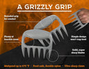 Bear Paws Meat Claws - The Original Meat Shredder Claws for Pulled Pork, USA Made - Easily Lift, Shred, Pull and Serve Pork, Chicken, Brisket and Turkey - Gift for Dad on Father's Day! (Gray) by GreenHaven Gardens