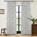 Pinch Pleated Vintage Floral Curtains - Room Darkening Drapes for Bedroom Living Room.2 Panels,40 Inches Wide 90 Inches Long by CozyNest Decor
