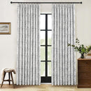 Pinch Pleated Vintage Floral Curtains - Room Darkening Drapes for Bedroom Living Room.2 Panels,40 Inches Wide 82 Inches Long by CozyNest Decor