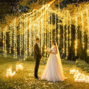 Christmas String Lights Indoor Outdoor Waterproof, Warm White String Lights Clear Wire 8 Modes, 165FT 500 LED Fairy Twinkle Lights Plug in for Bedroom Xmas Tree Holiday Party House Decorations by GreenHaven Gardens